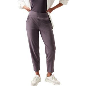 ATHLETA Brooklyn Ankle Pants Dusk Violet size 14